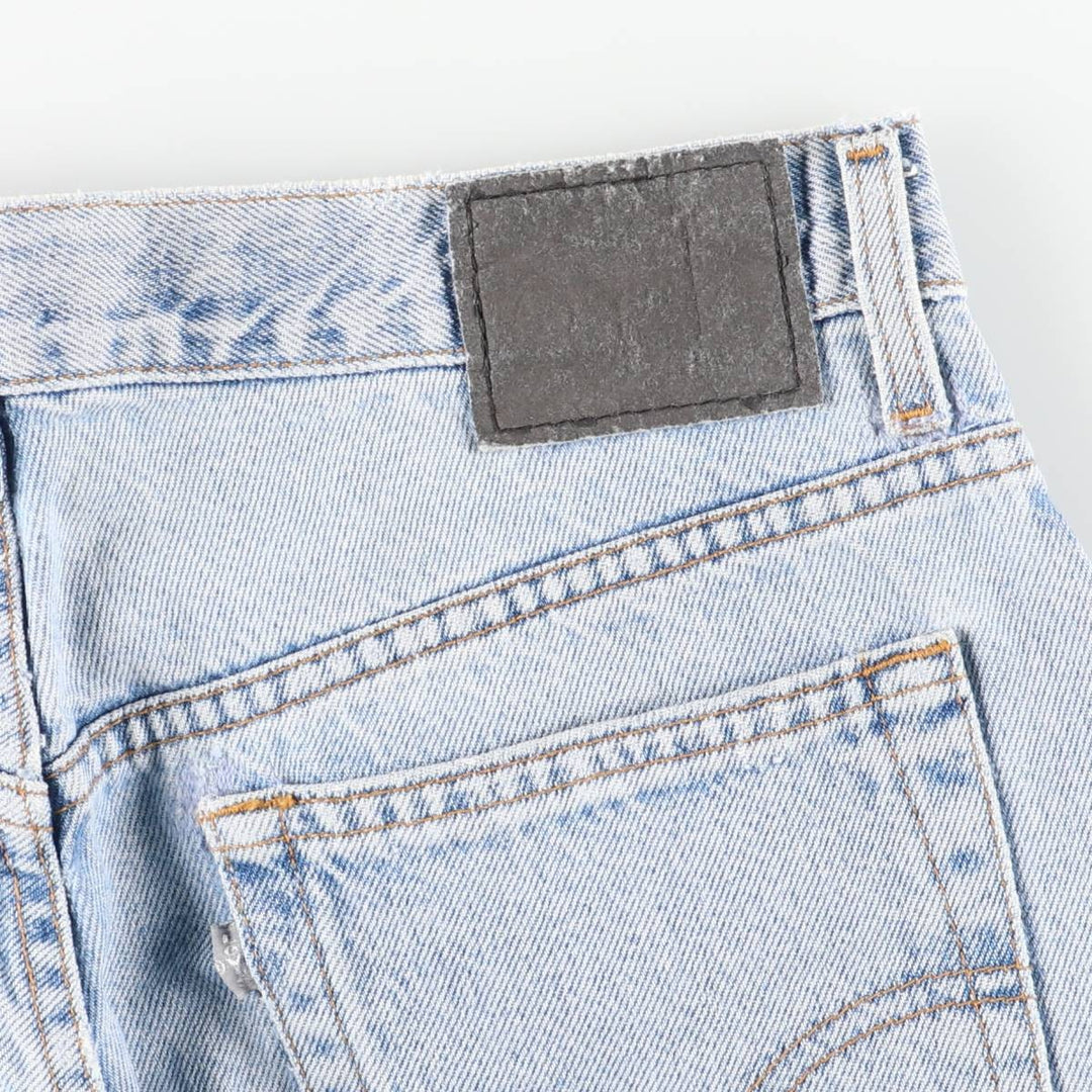 Vintage 90'S Levi's SILVER TAB loose straight-leg denim pants, women's size XL (w32). cotton blue type Vintage Second Hand