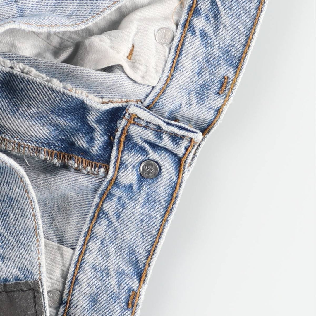 Vintage 90'S Levi's SILVER TAB loose straight-leg denim pants, women's size XL (w32). cotton blue type Vintage Second Hand