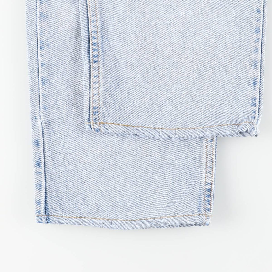 Vintage 90'S Levi's SILVER TAB loose straight-leg denim pants, women's size XL (w32). cotton blue type Vintage Second Hand