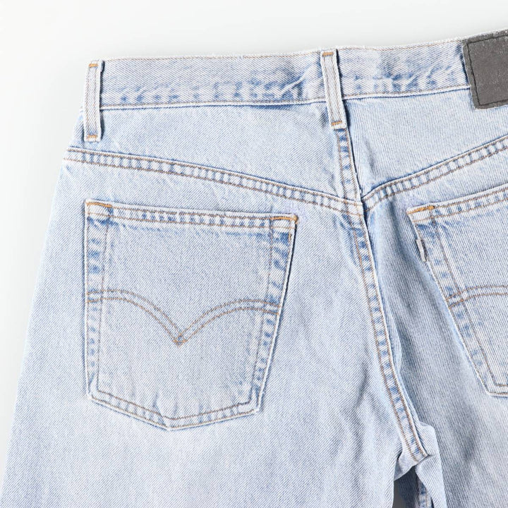 Vintage 90'S Levi's SILVER TAB loose straight-leg denim pants, women's size XL (w32). cotton blue type Vintage Second Hand