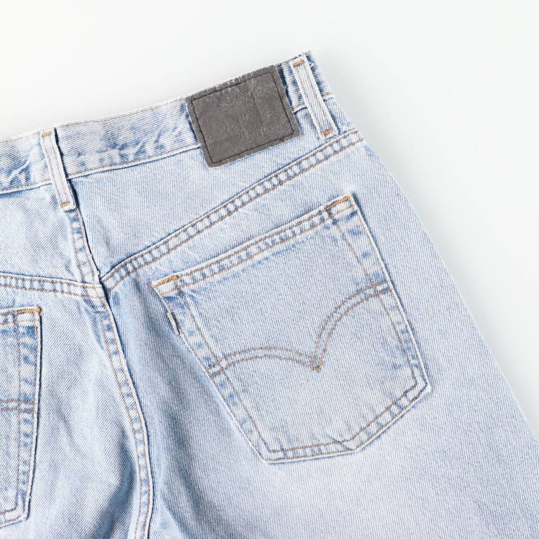 Vintage 90'S Levi's SILVER TAB loose straight-leg denim pants, women's size XL (w32). cotton blue type Vintage Second Hand