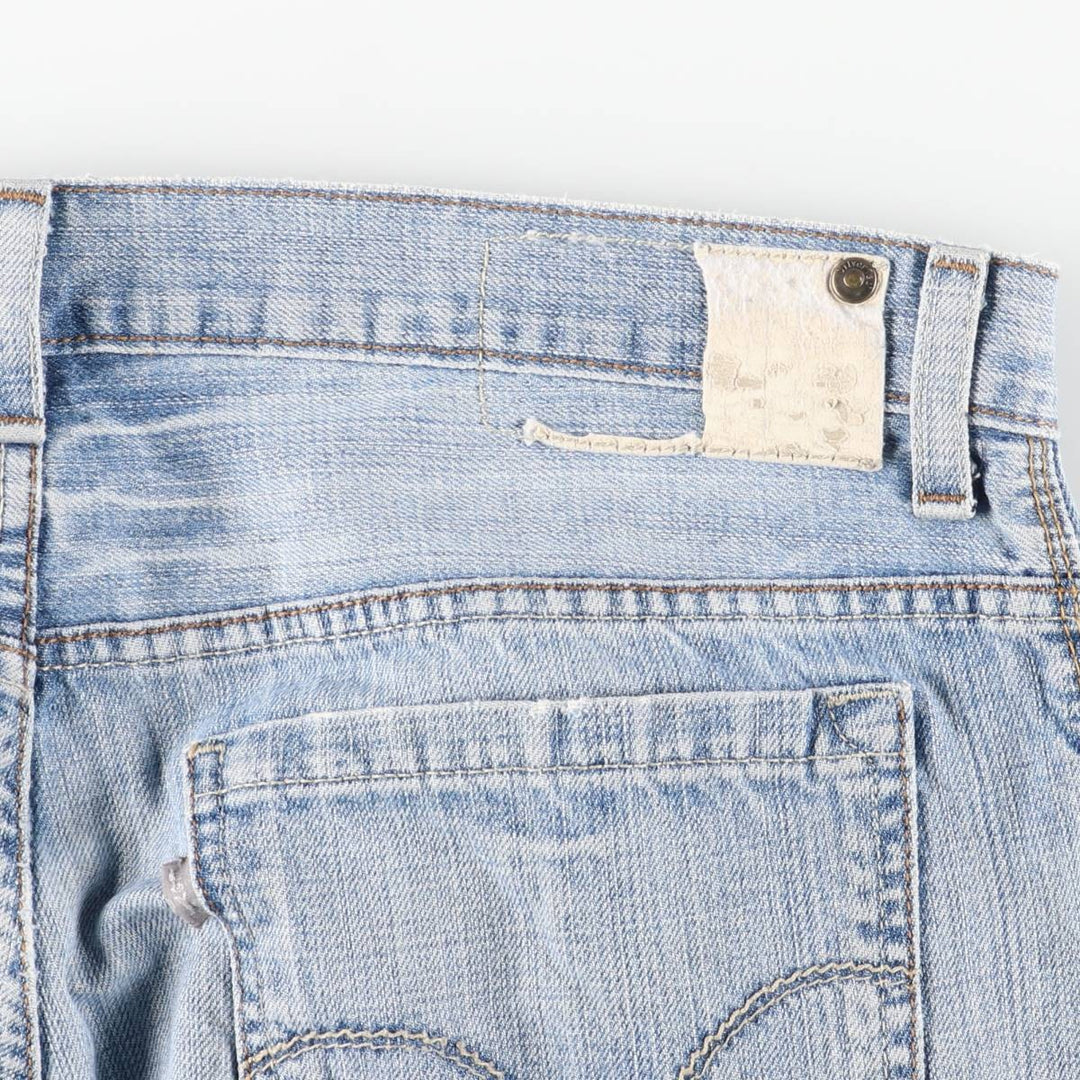 00'S Levi's SILVER TAB BAGGY tapered denim pants for men, size w37 cotton blue type Vintage Second Hand