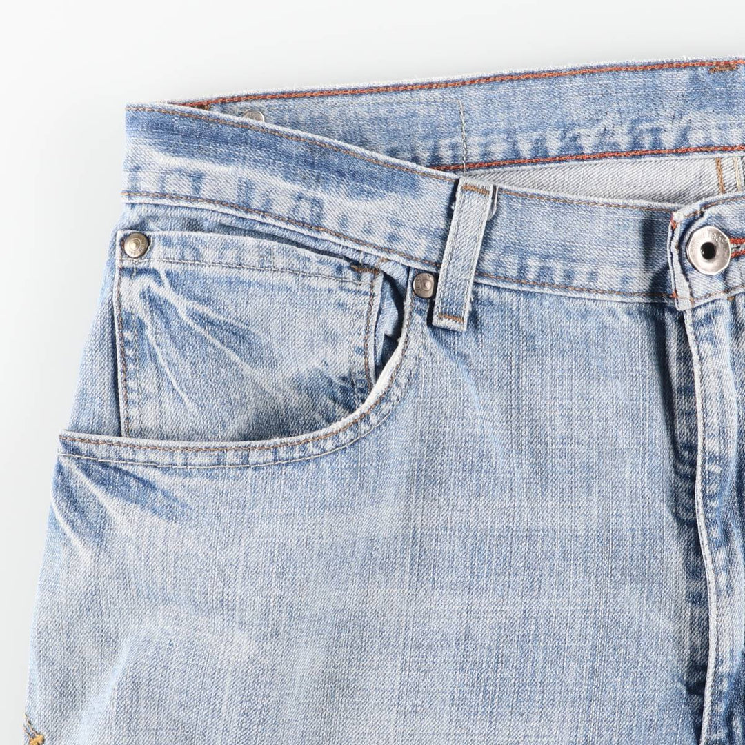 00'S Levi's SILVER TAB BAGGY tapered denim pants for men, size w37 cotton blue type Vintage Second Hand