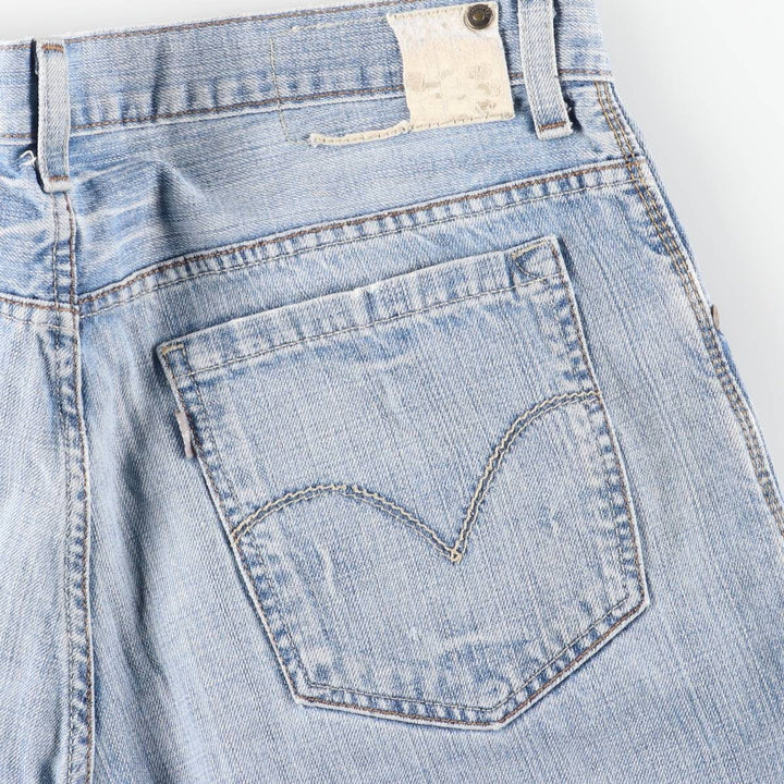 00'S Levi's SILVER TAB BAGGY tapered denim pants for men, size w37 cotton blue type Vintage Second Hand