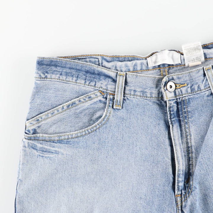 00'S Levi's SILVER TAB BAGGY tapered denim pants for men, size w34 cotton blue type Vintage Second Hand