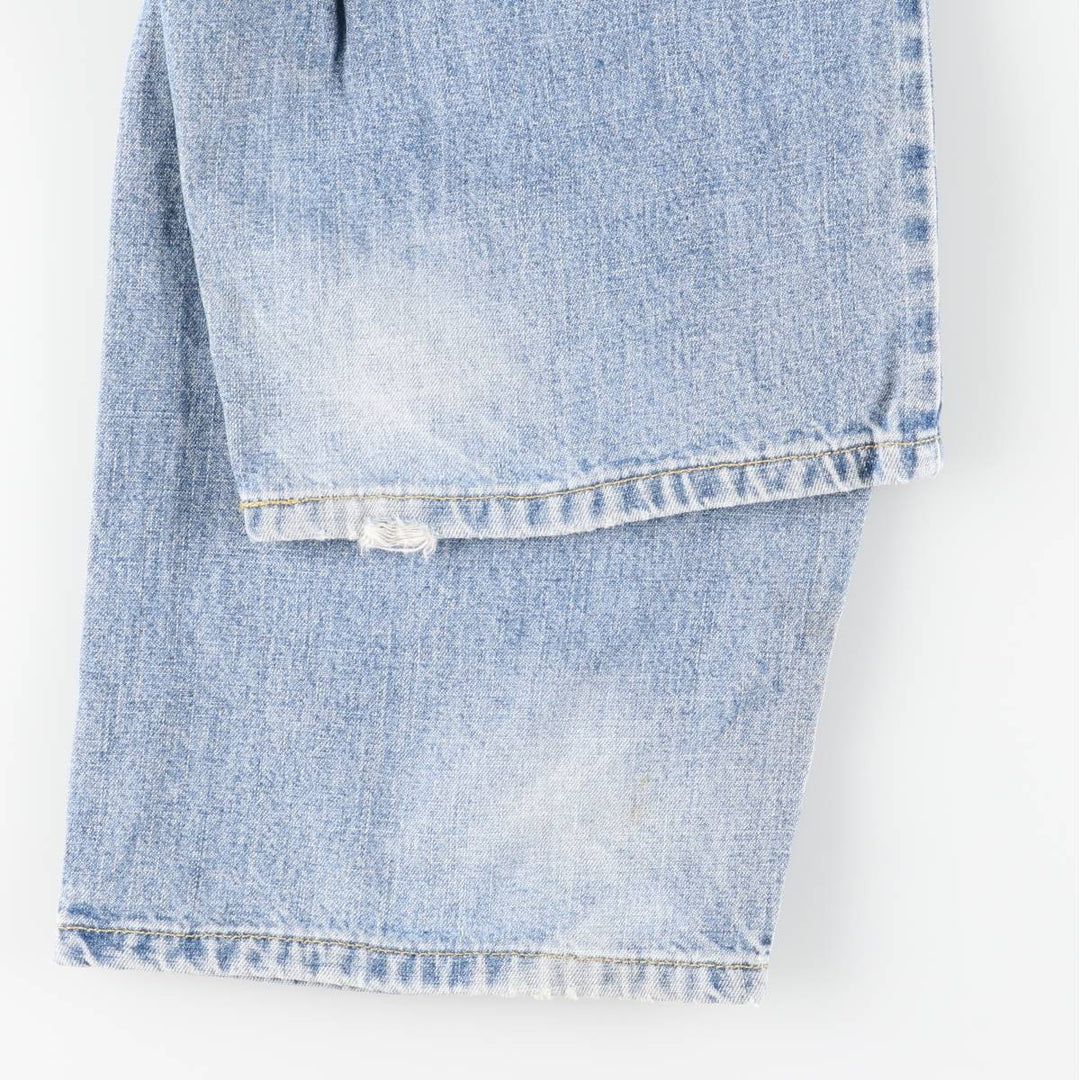 00'S Levi's SILVER TAB BAGGY tapered denim pants for men, size w34 cotton blue type Vintage Second Hand