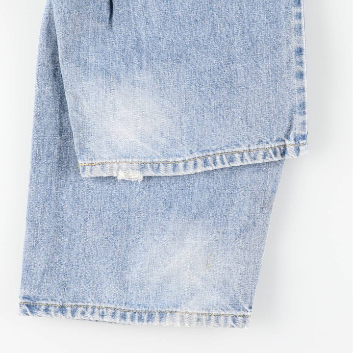 00'S Levi's SILVER TAB BAGGY tapered denim pants for men, size w34 cotton blue type Vintage Second Hand