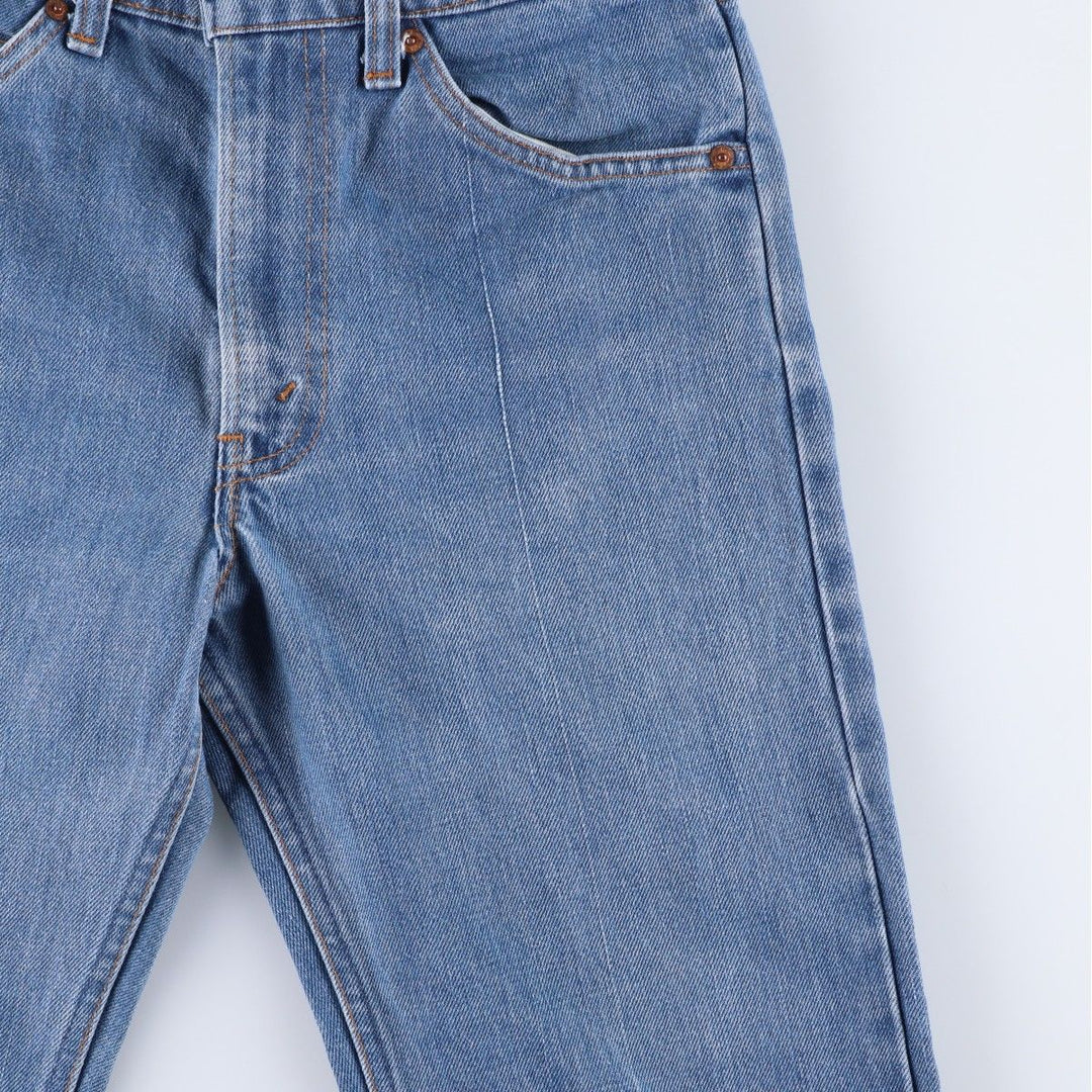 Vintage 1980'S Levi's 505-0916 Orange Tab Tapered Denim Pants, Men's Size W31 cotton blue type Vintage Second Hand