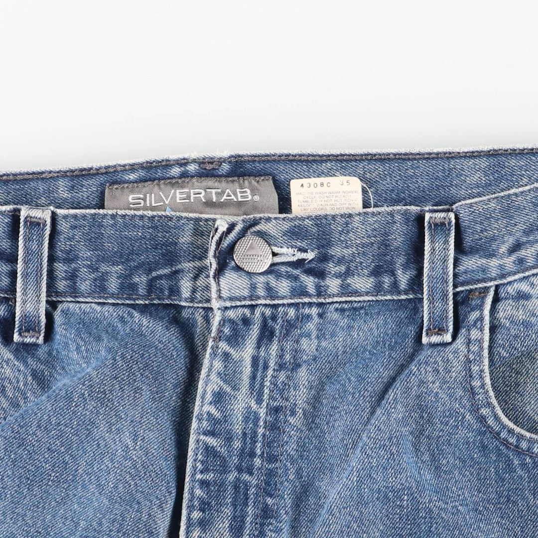 2000'S Levi's SILVER TAB Tapered Denim Pants, Men's Size 36 cotton blue type Vintage Second Hand