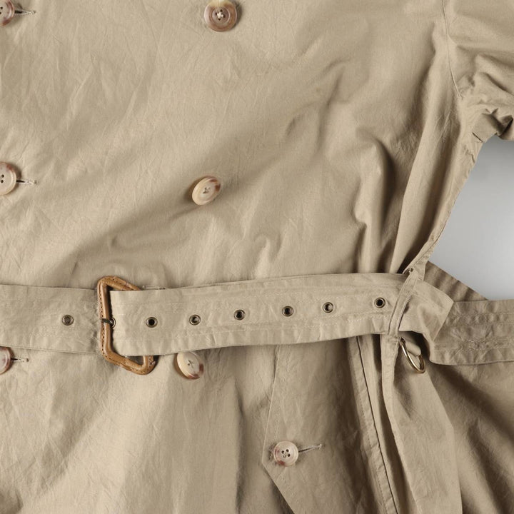 Ralph Lauren trench coat, men's size M cotton Beige type Vintage Second Hand