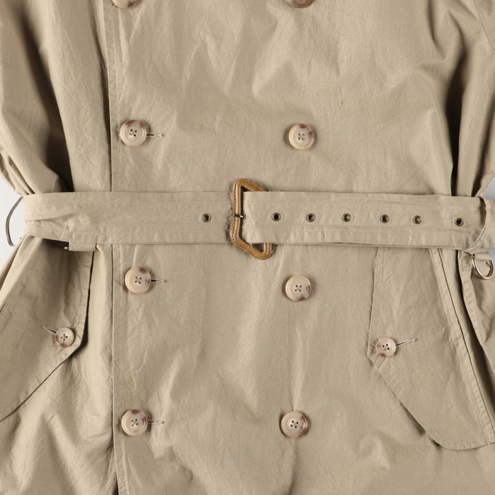 Ralph Lauren trench coat, men's size M cotton Beige type Vintage Second Hand