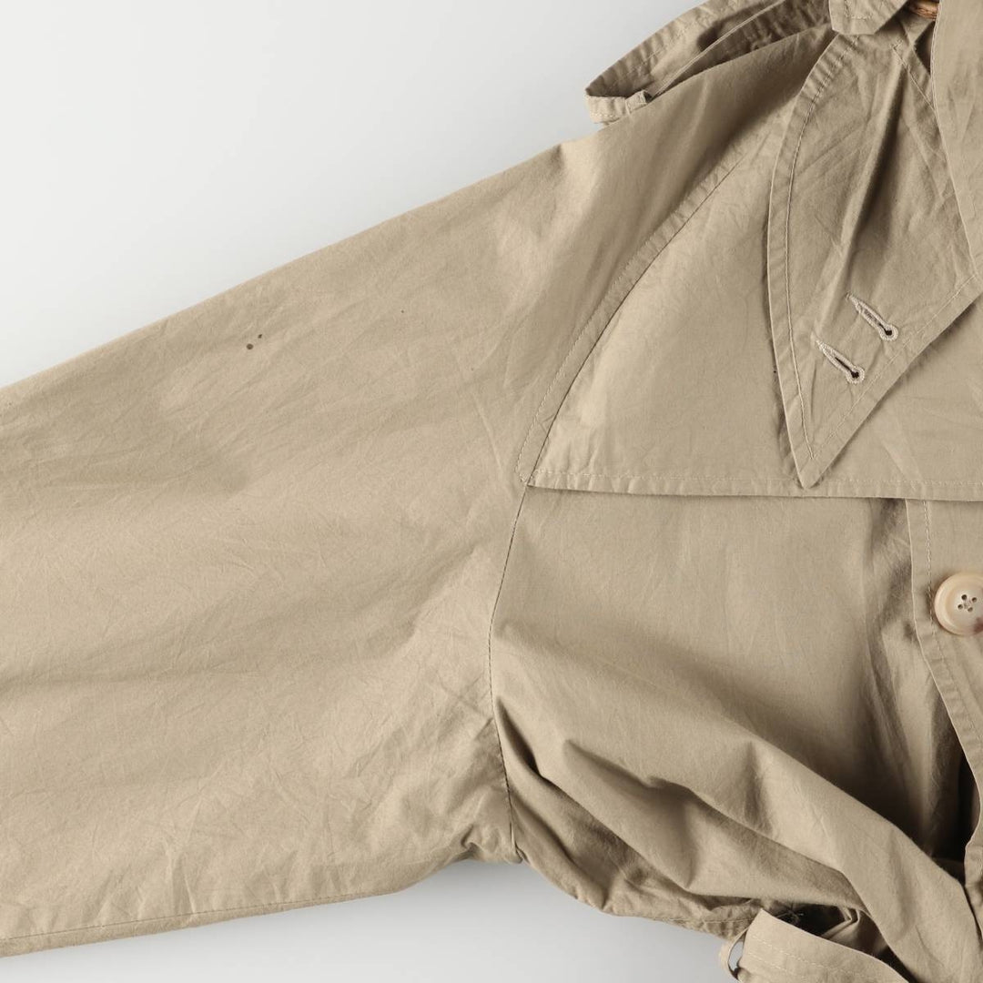 Ralph Lauren trench coat, men's size M cotton Beige type Vintage Second Hand