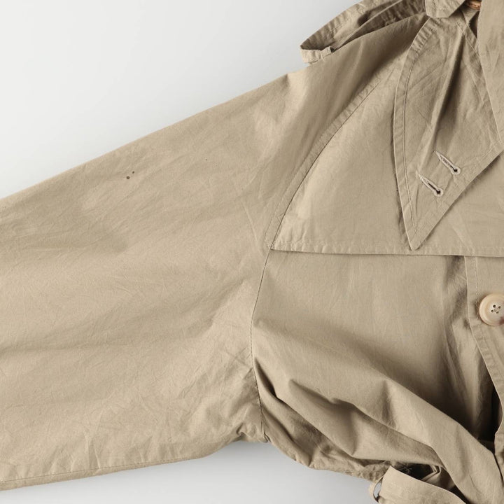 Ralph Lauren trench coat, men's size M cotton Beige type Vintage Second Hand