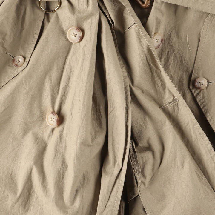 Ralph Lauren trench coat, men's size M cotton Beige type Vintage Second Hand