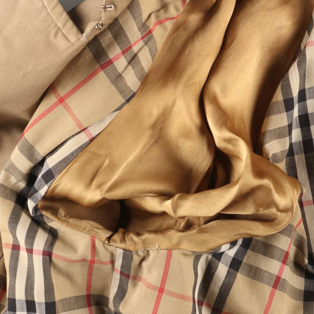 Burberry's trench coat, made in England, size L polyester Beige type Vintage Second Hand