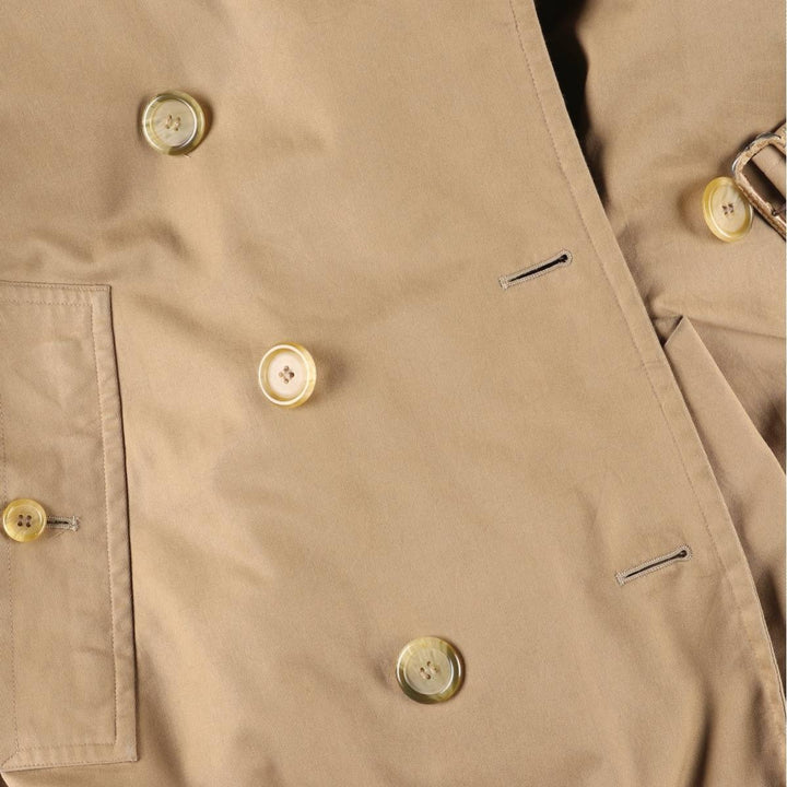 Burberry's trench coat, made in England, size L polyester Beige type Vintage Second Hand
