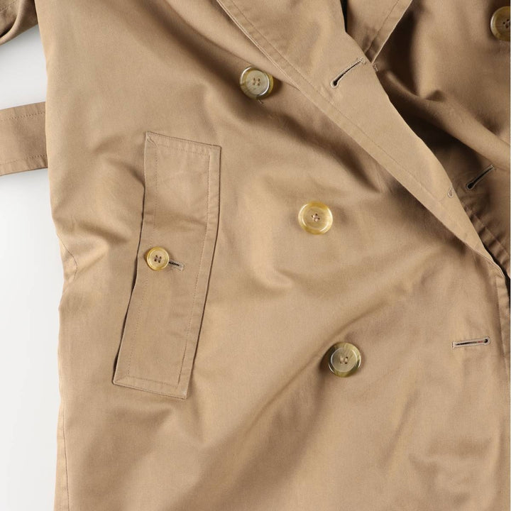 Burberry's trench coat, made in England, size L polyester Beige type Vintage Second Hand