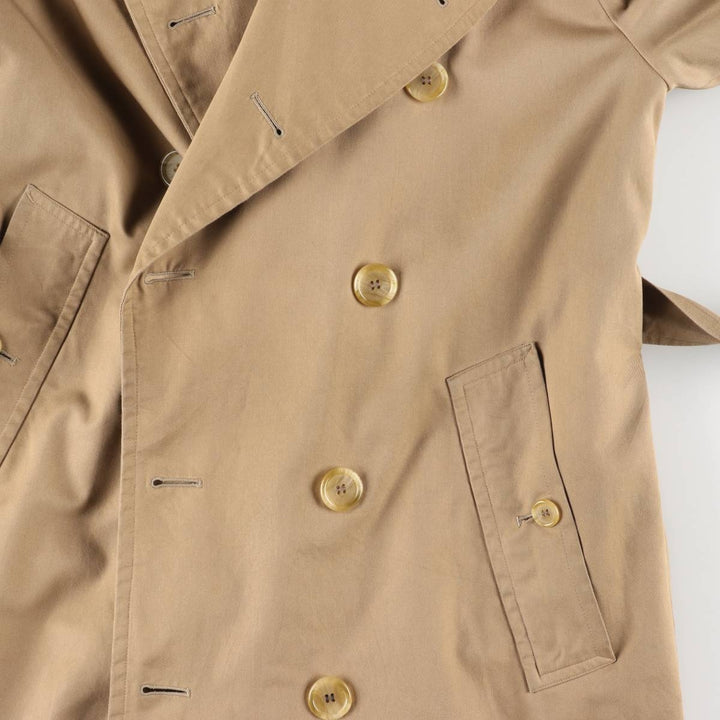 Burberry's trench coat, made in England, size L polyester Beige type Vintage Second Hand