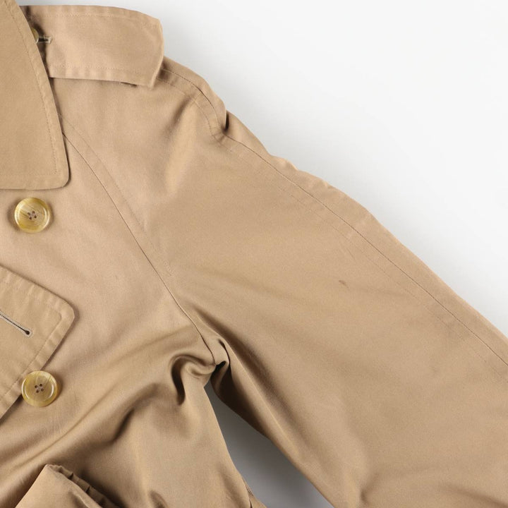 Burberry's trench coat, made in England, size L polyester Beige type Vintage Second Hand
