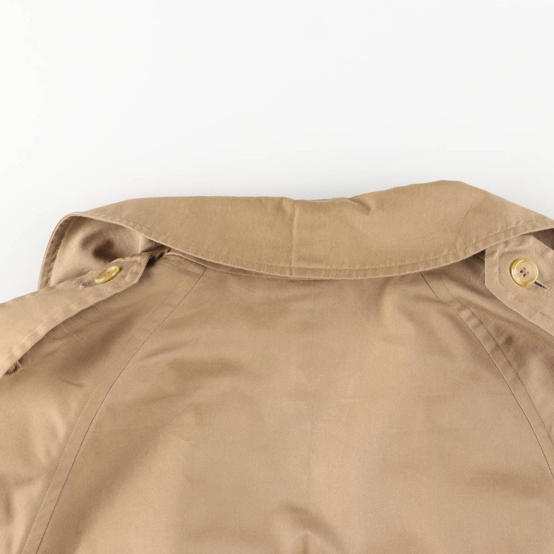 Burberry's trench coat, made in England, size L polyester Beige type Vintage Second Hand