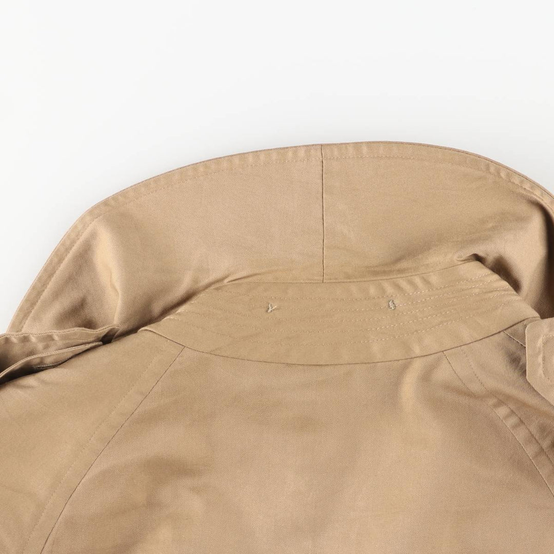 Burberry's trench coat, made in England, size L polyester Beige type Vintage Second Hand