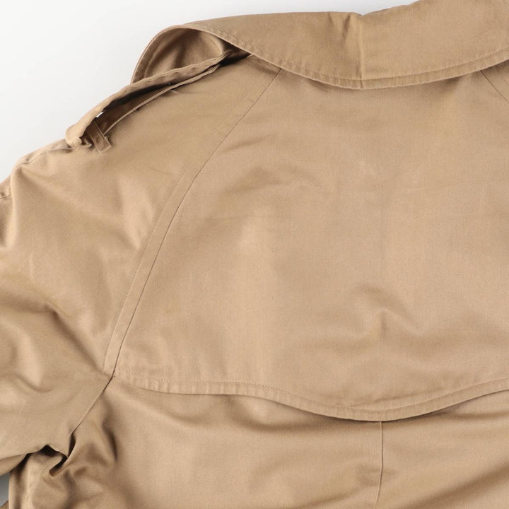 Burberry's trench coat, made in England, size L polyester Beige type Vintage Second Hand