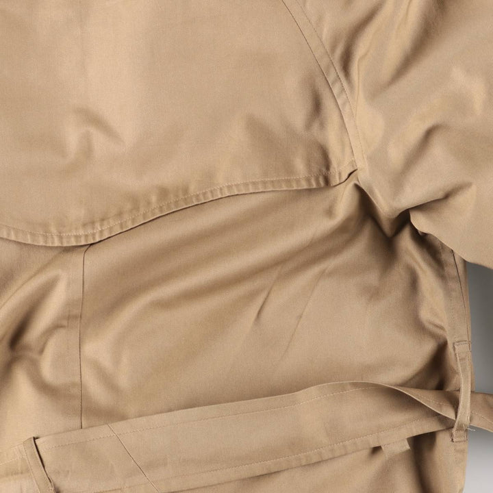 Burberry's trench coat, made in England, size L polyester Beige type Vintage Second Hand