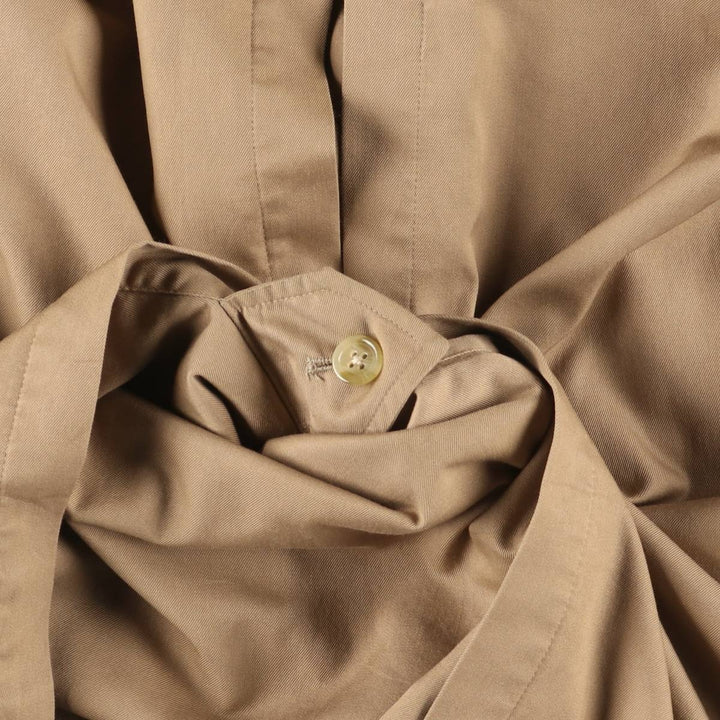 Burberry's trench coat, made in England, size L polyester Beige type Vintage Second Hand