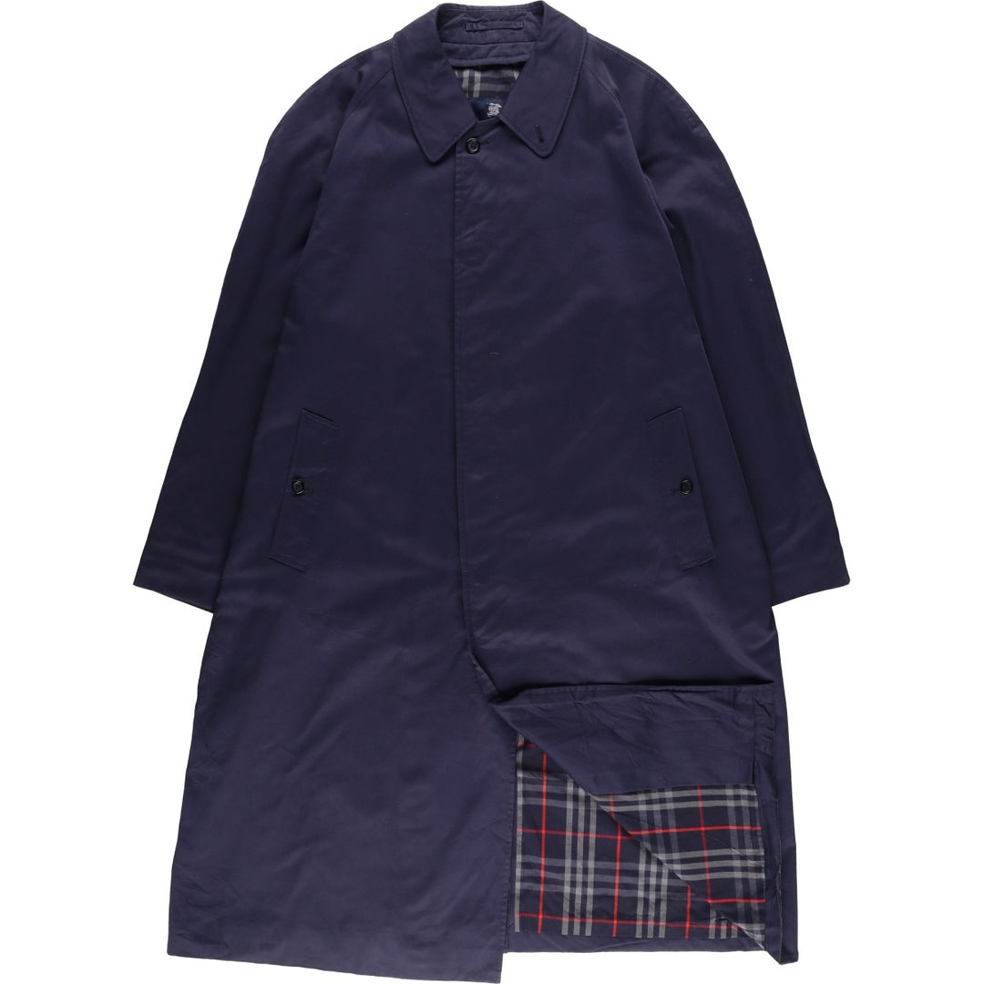 Burberry's BURBERRY LONDON Balmacaan Coat, Men's XL unclear navy blue type Vintage Second Hand