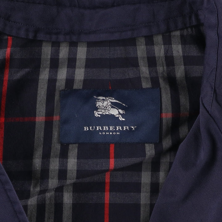 Burberry's BURBERRY LONDON Balmacaan Coat, Men's XL unclear navy blue type Vintage Second Hand