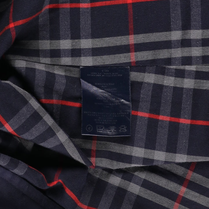 Burberry's BURBERRY LONDON Balmacaan Coat, Men's XL unclear navy blue type Vintage Second Hand