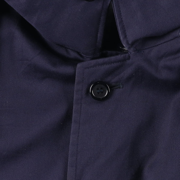Burberry's BURBERRY LONDON Balmacaan Coat, Men's XL unclear navy blue type Vintage Second Hand