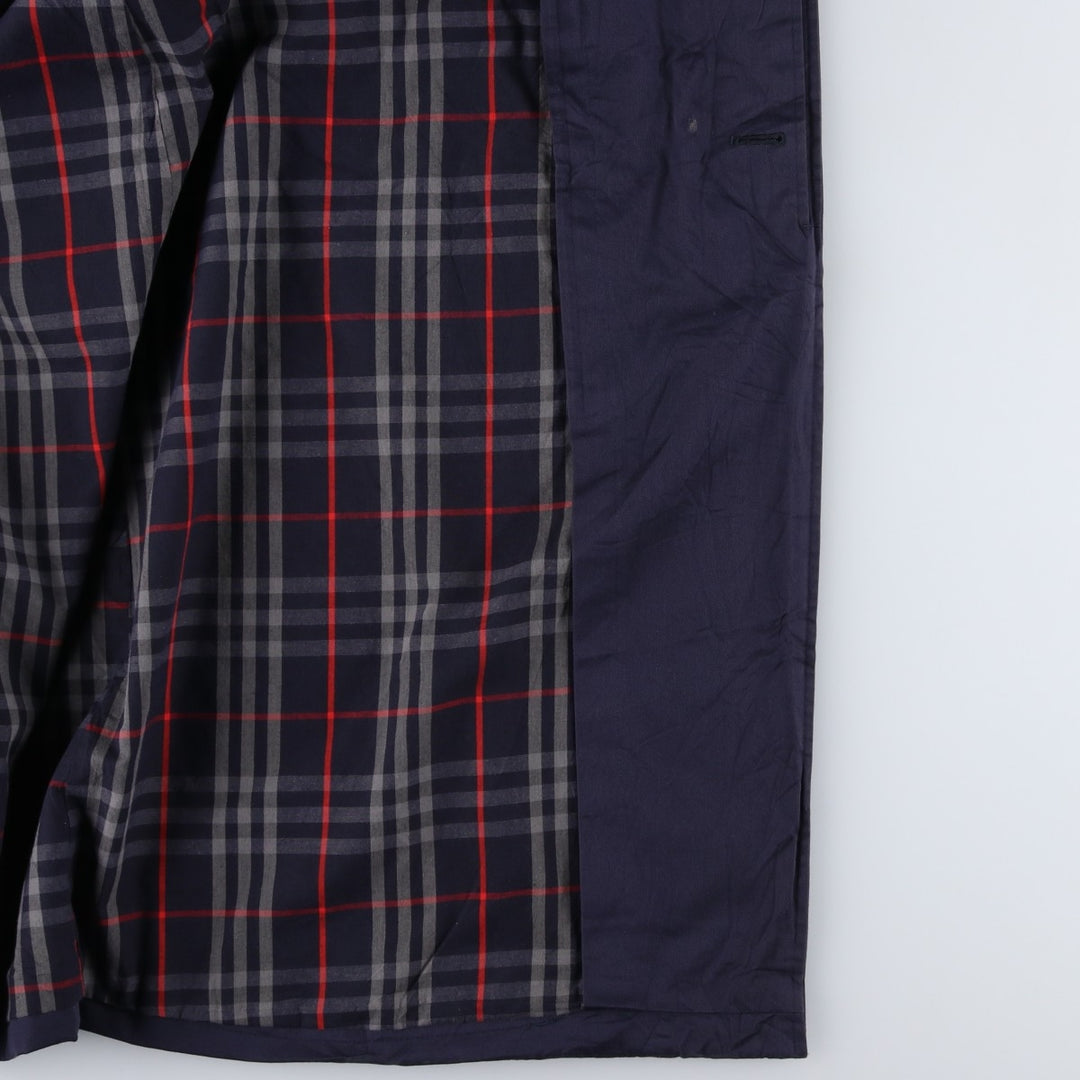 Burberry's BURBERRY LONDON Balmacaan Coat, Men's XL unclear navy blue type Vintage Second Hand
