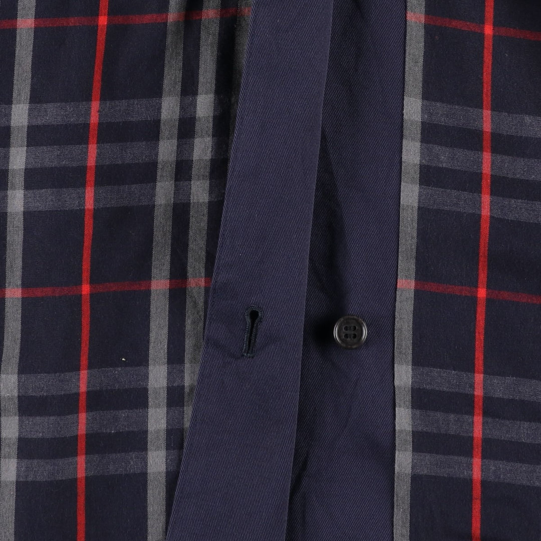 Burberry's BURBERRY LONDON Balmacaan Coat, Men's XL unclear navy blue type Vintage Second Hand