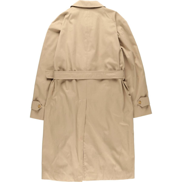 Burberry's Balmacaan Coat, Made in Spain, Men's Size Small polyester Beige type Vintage Second Hand