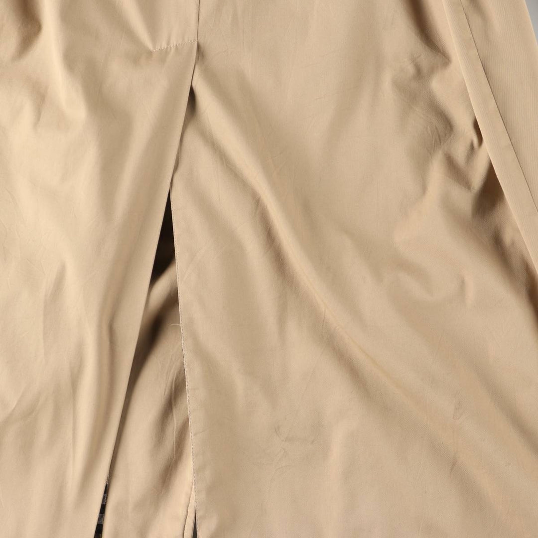 Burberry's Balmacaan Coat, Made in Spain, Men's Size Small polyester Beige type Vintage Second Hand