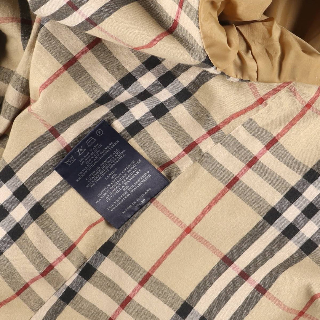 Burberry's LONDON trench coat, made in England, size M for men polyester Beige type Vintage Second Hand