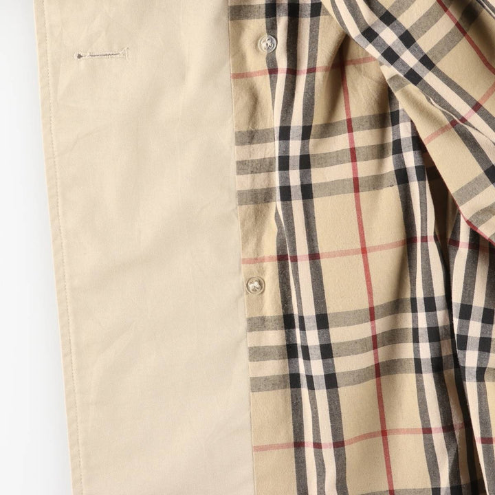 Burberry's LONDON trench coat, made in England, size M for men polyester Beige type Vintage Second Hand