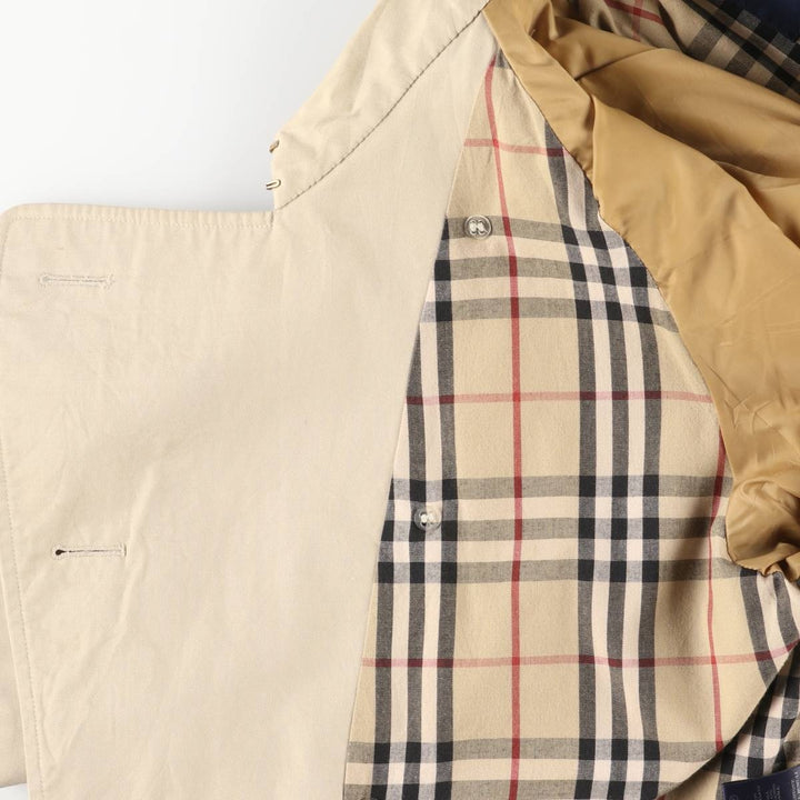 Burberry's LONDON trench coat, made in England, size M for men polyester Beige type Vintage Second Hand