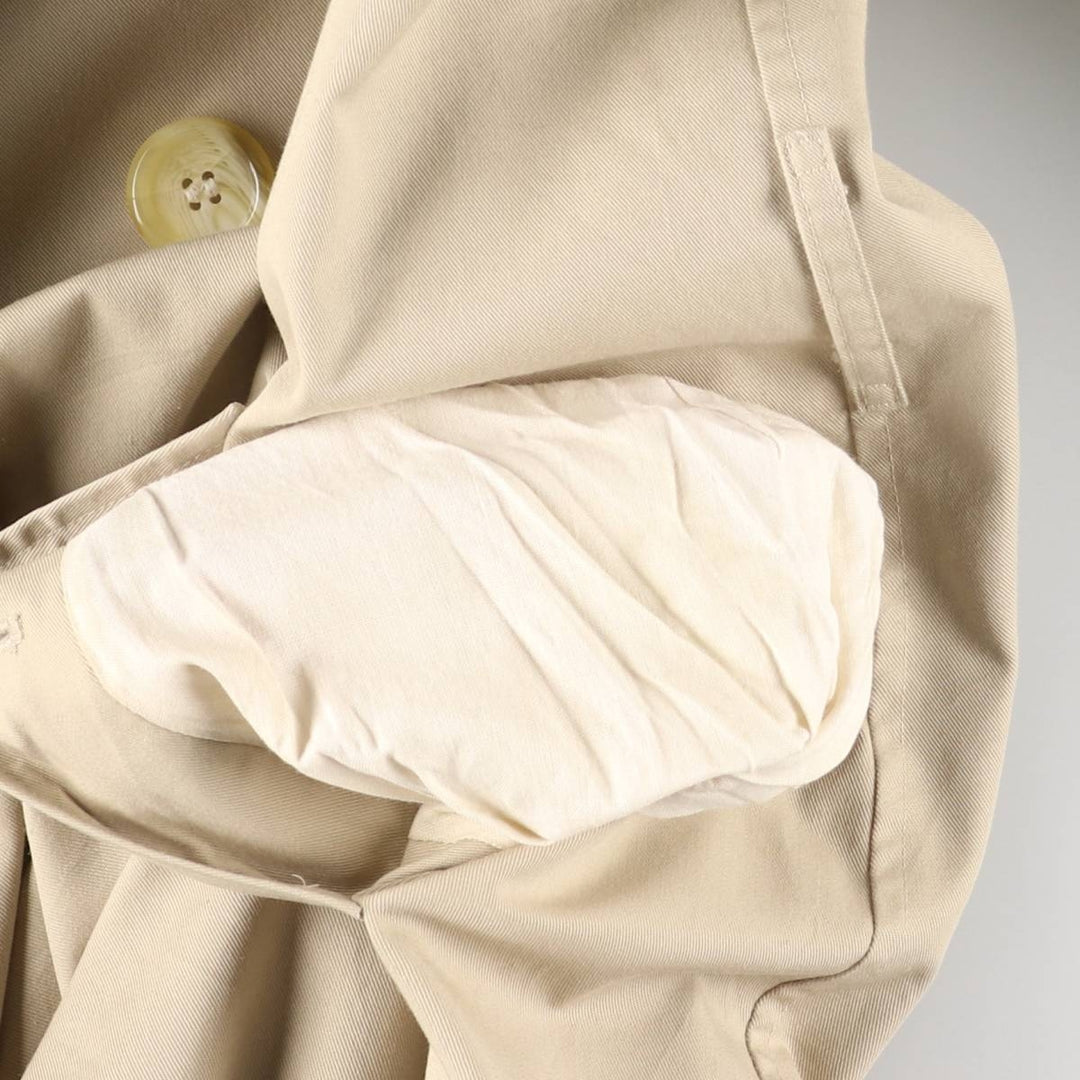Burberry's LONDON trench coat, made in England, size M for men polyester Beige type Vintage Second Hand
