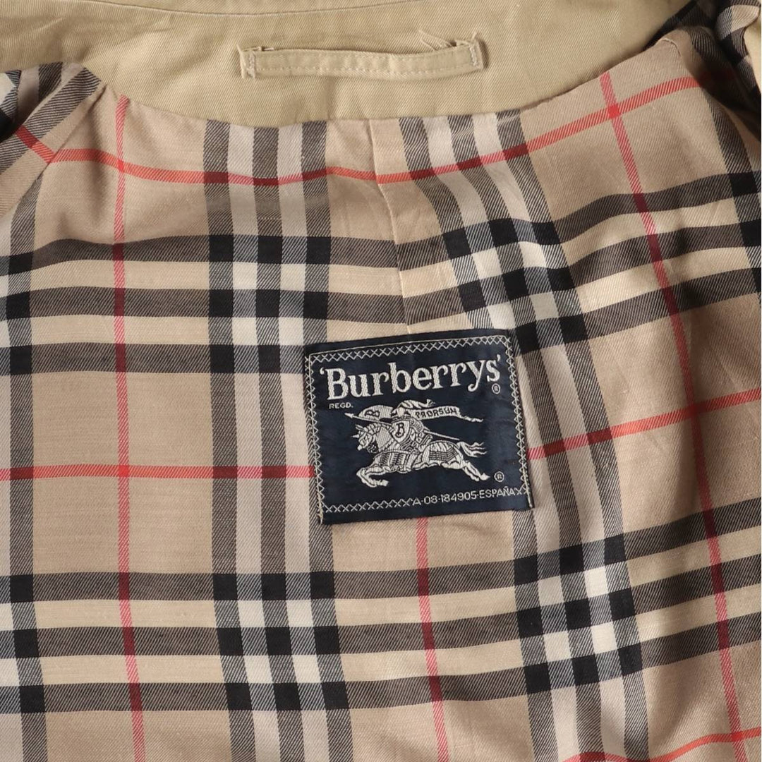 Burberry's Balmacaan coat, men's XL size unclear Beige type Vintage Second Hand