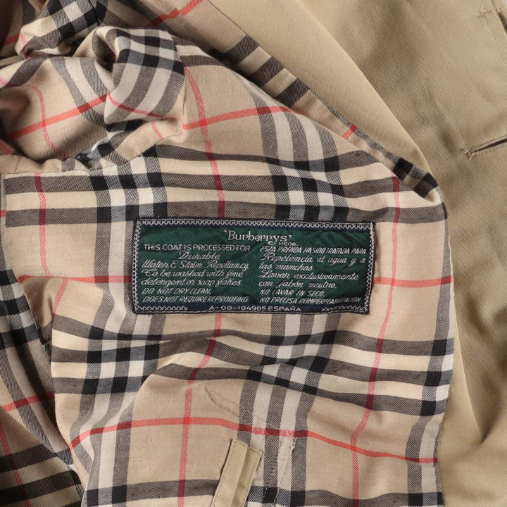 Burberry's Balmacaan coat, men's XL size unclear Beige type Vintage Second Hand
