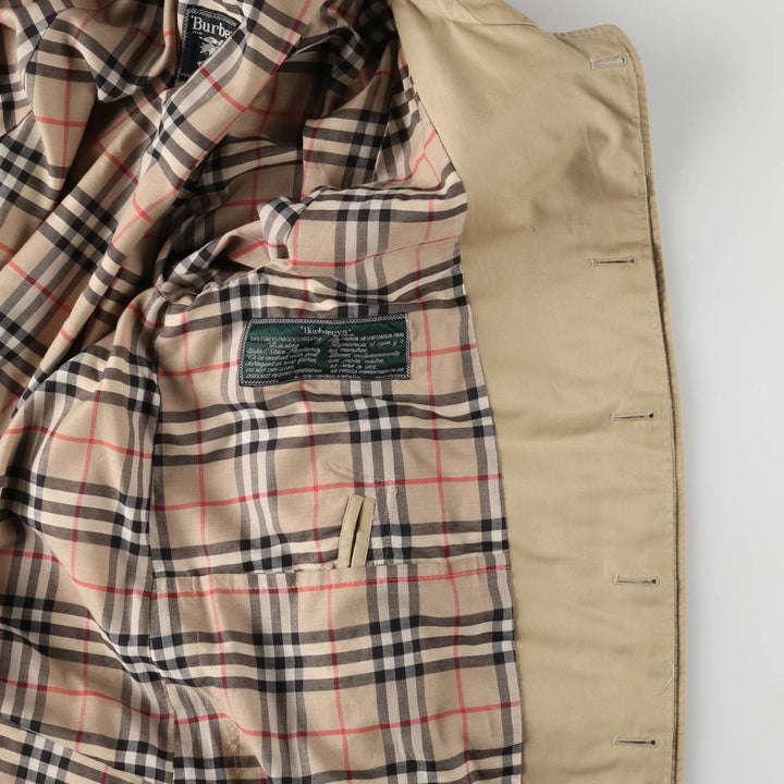 Burberry's Balmacaan coat, men's XL size unclear Beige type Vintage Second Hand