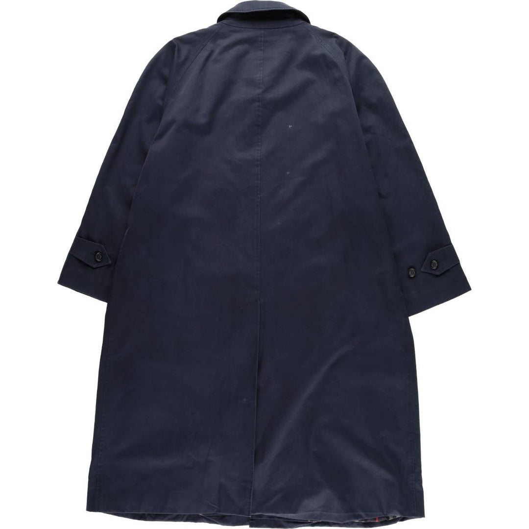 Burberry's BURBERRY LONDON Balmacaan Coat (Men's Size S) cotton navy blue type Vintage Second Hand