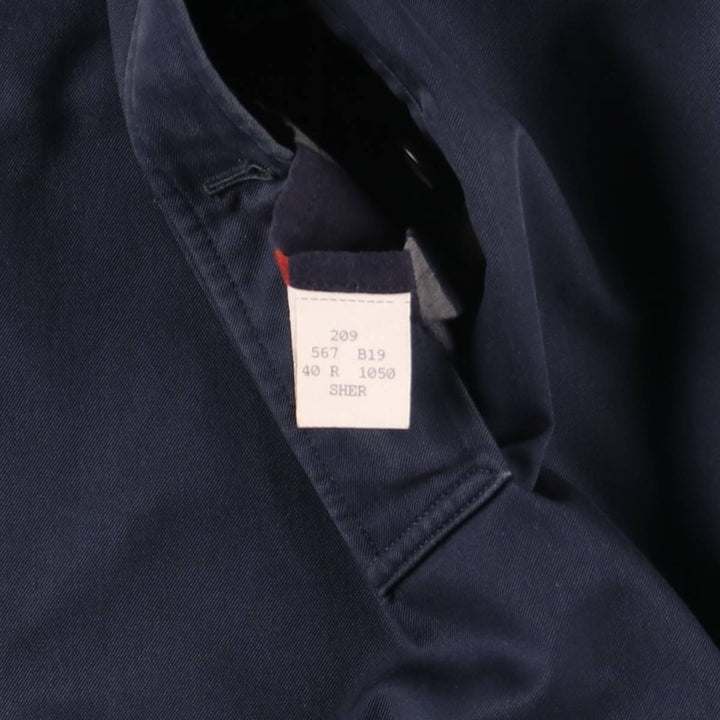 Burberry's BURBERRY LONDON Balmacaan Coat (Men's Size S) cotton navy blue type Vintage Second Hand