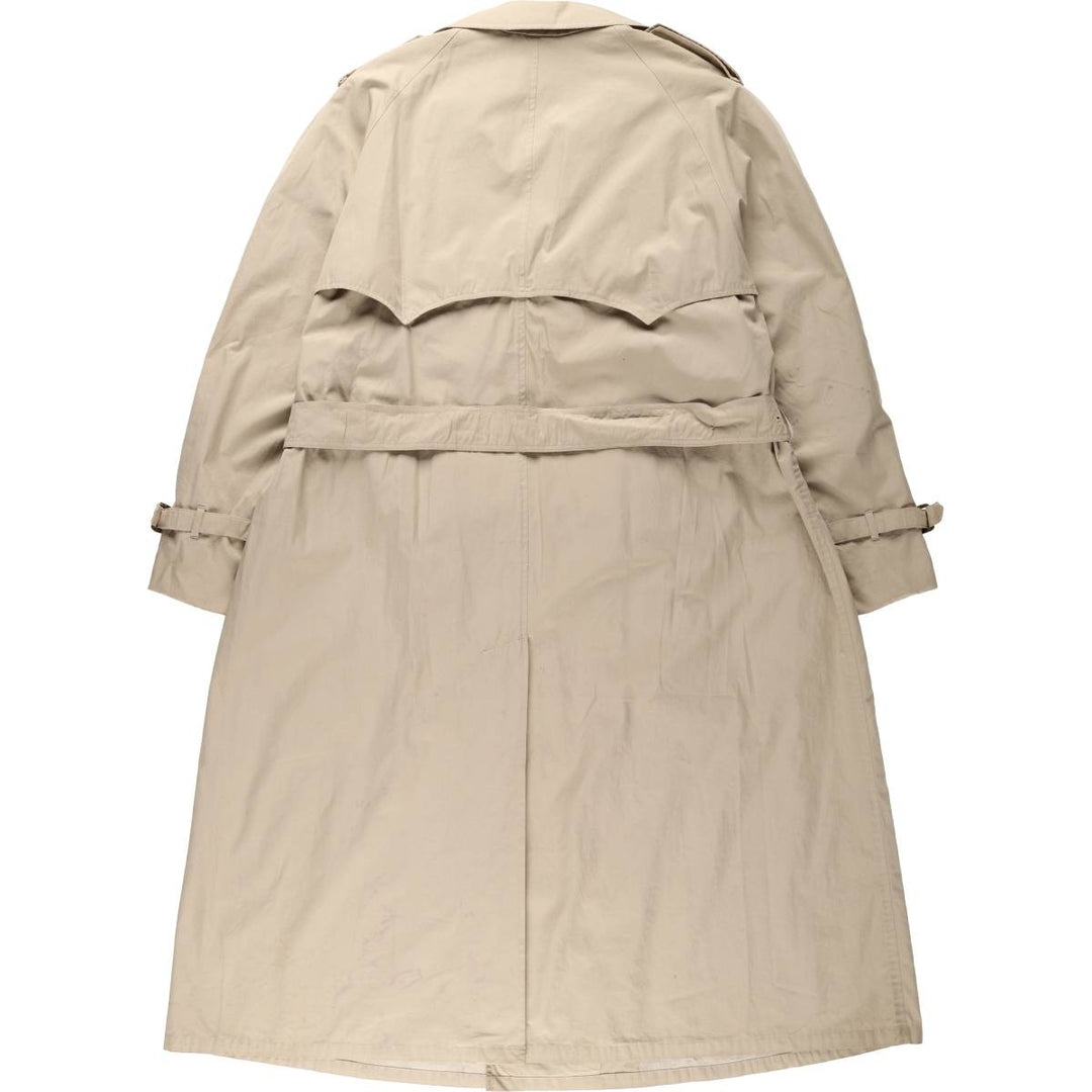 Aquascutum trench coat, made in England, men's size XL (approx.), vintage. cotton Beige type Vintage Second Hand