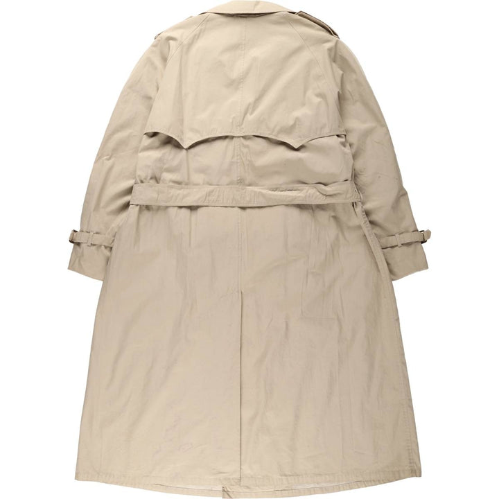 Aquascutum trench coat, made in England, men's size XL (approx.), vintage. cotton Beige type Vintage Second Hand