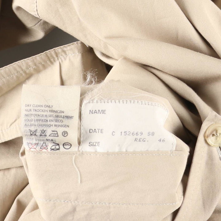 Aquascutum trench coat, made in England, men's size XL (approx.), vintage. cotton Beige type Vintage Second Hand