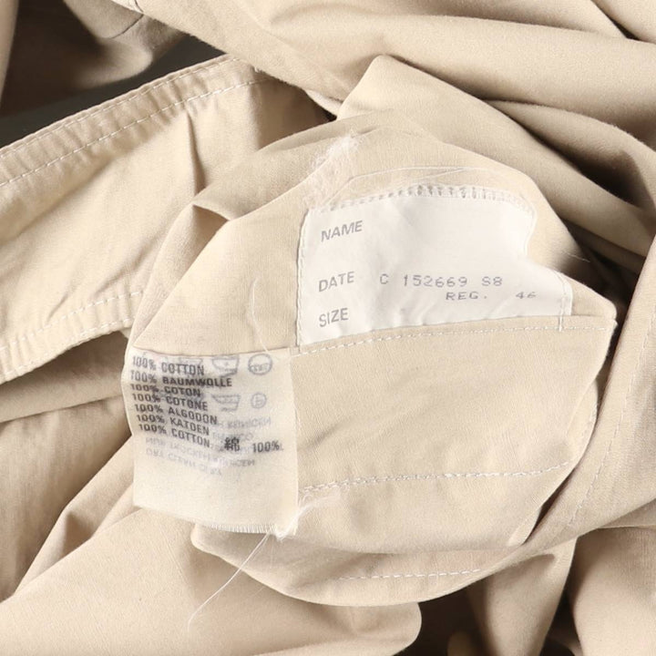 Aquascutum trench coat, made in England, men's size XL (approx.), vintage. cotton Beige type Vintage Second Hand