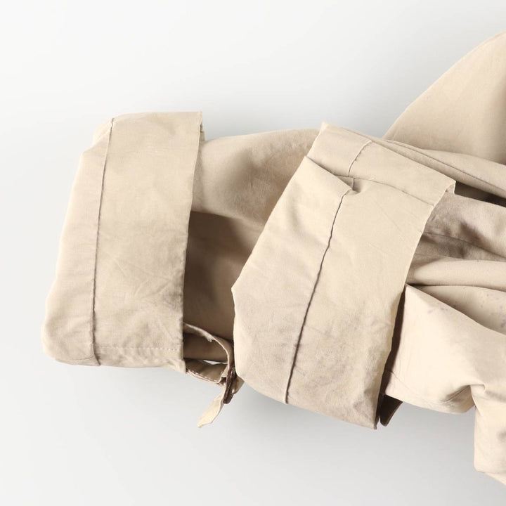 Aquascutum trench coat, made in England, men's size XL (approx.), vintage. cotton Beige type Vintage Second Hand